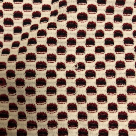 CHANEL Knit Short Sleeve Top, Medium, Size 38, Color: red, black, white - Picture 4 of 6